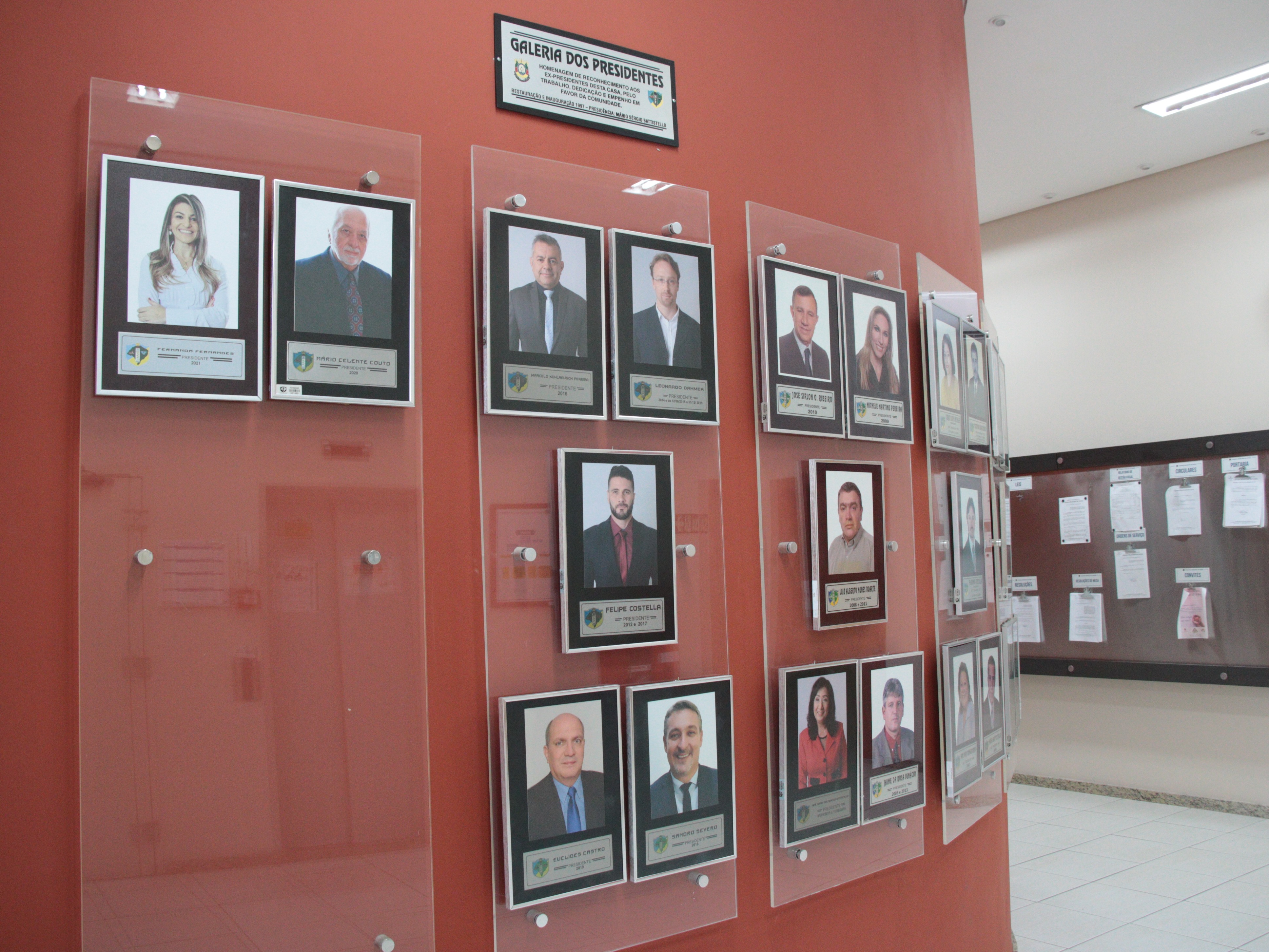 Fernanda Fernandes inaugura placa em Galeria de Presidentes 2