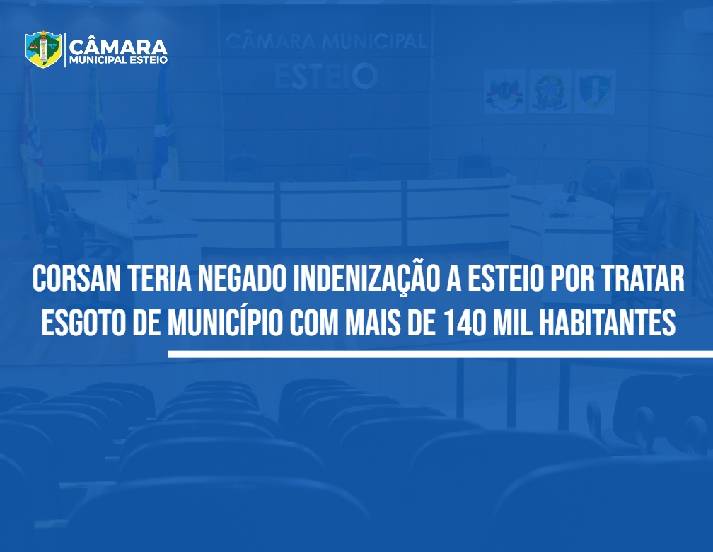 Agesan é novamente questionada sobre tratamento de esgoto de cidade vizinha