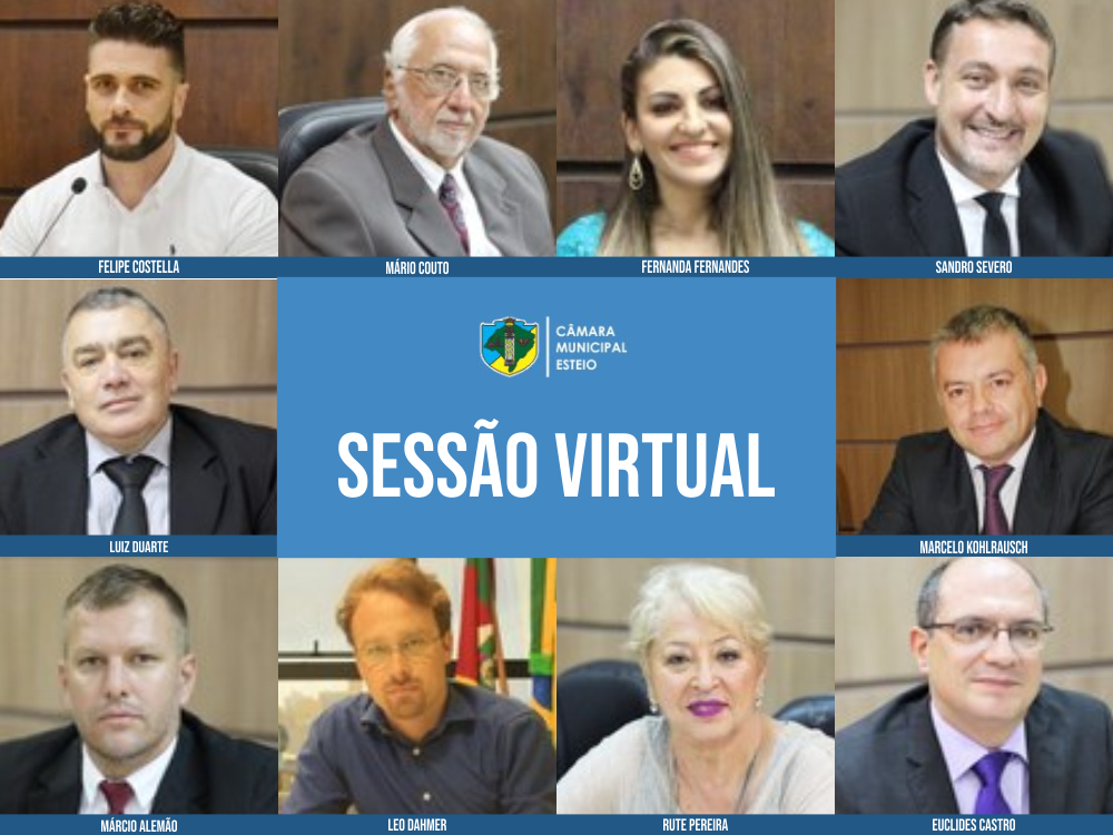 Câmara aprova cinco projetos em sessão virtual