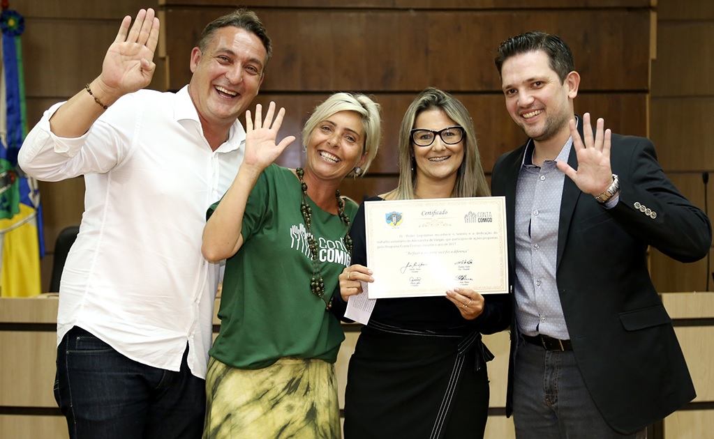 Câmara comemora o primeiro ano do programa Conta Comigo