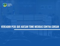 Corsan continua a enviar notificações, denuncia vereador