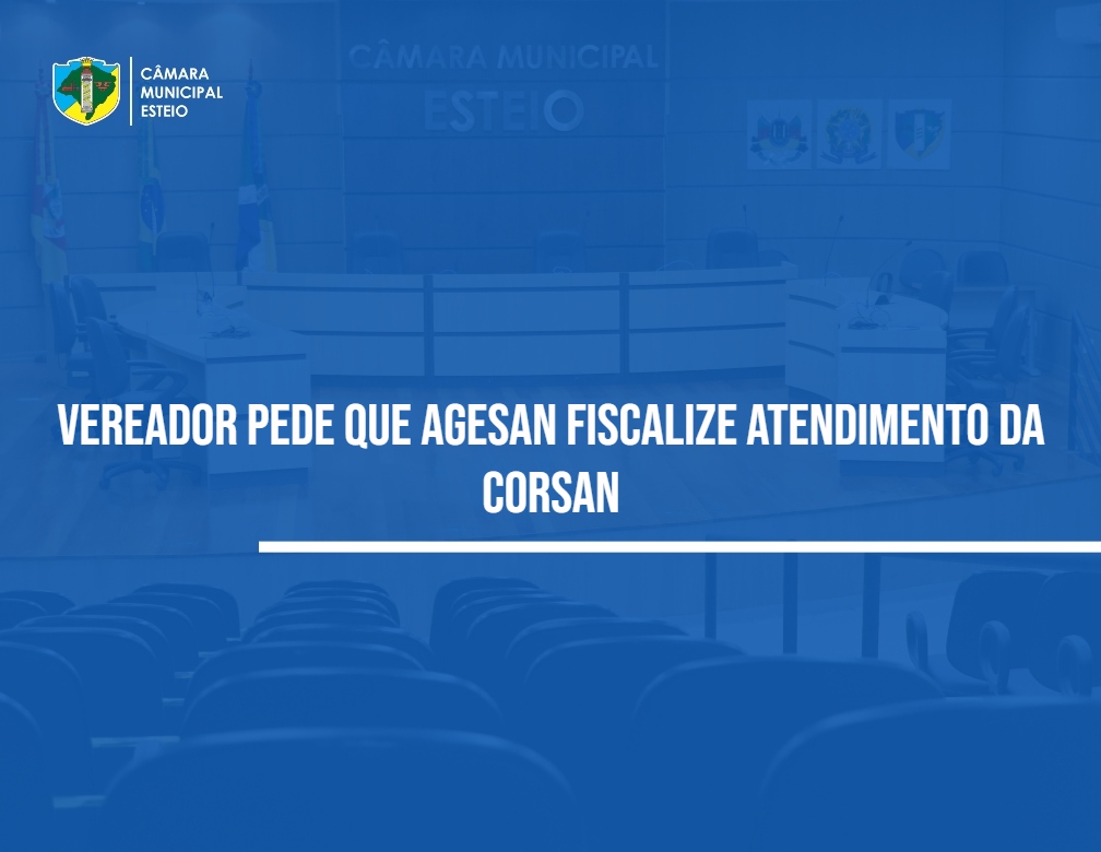 Corsan não aumentou atendimento presencial, afirma vereador