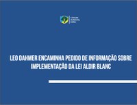 Vereador encaminha pedido de informação sobre implementação da Lei Aldir Blanc