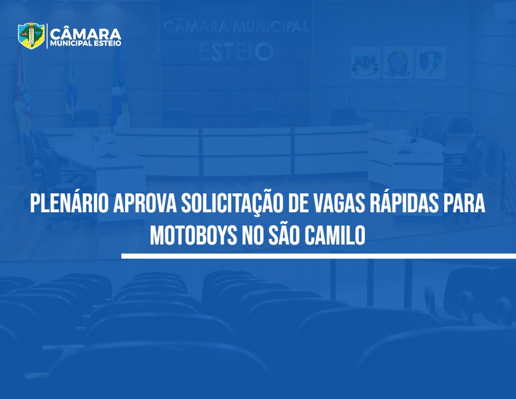 Parlamentar defende vagas rápidas para motoboys em frente a hospital