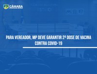 Parlamentar quer providências do MP por 2ª dose de vacina