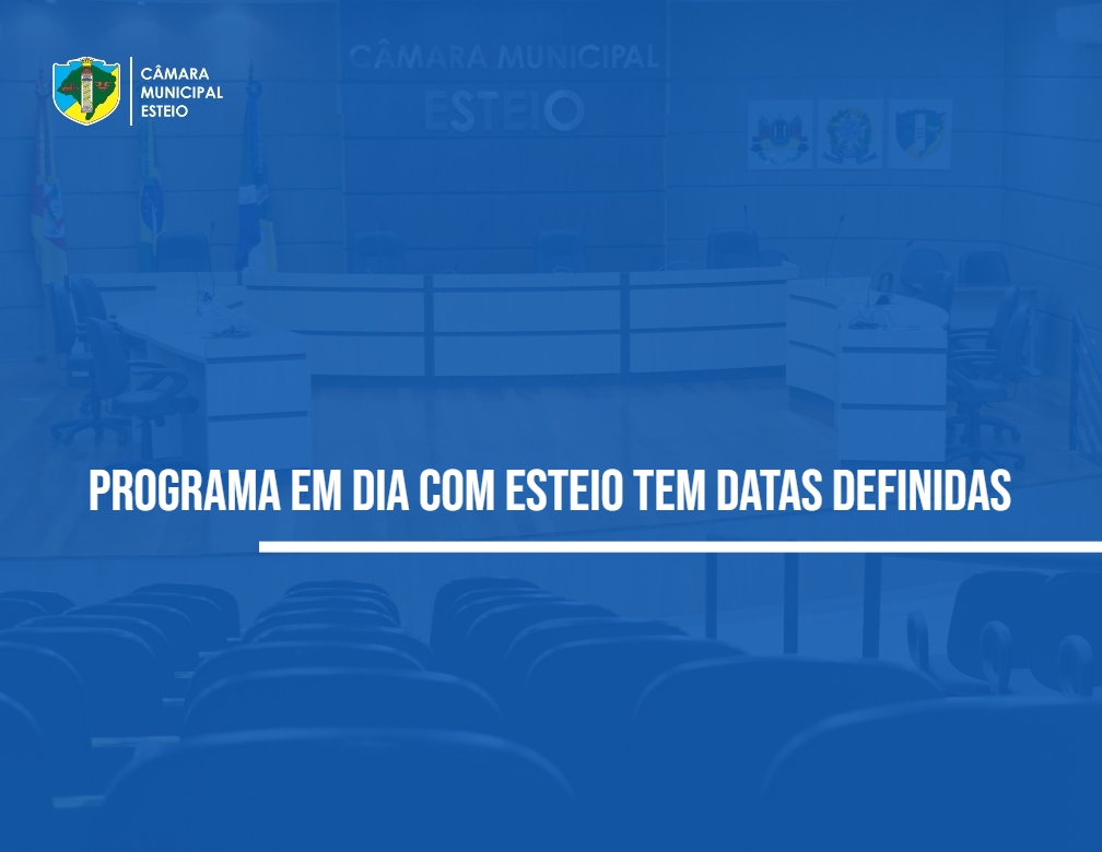 Prefeitura divulga programação do Em Dia com Esteio