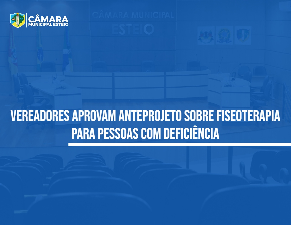 Proposta de apoio a pessoas com deficiência é aprovada 