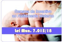 Semana do Aleitamento Materno é instituída