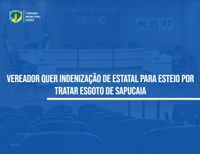 Vereador quer que Corsan indenize Esteio por tratar esgoto de cidade vizinha