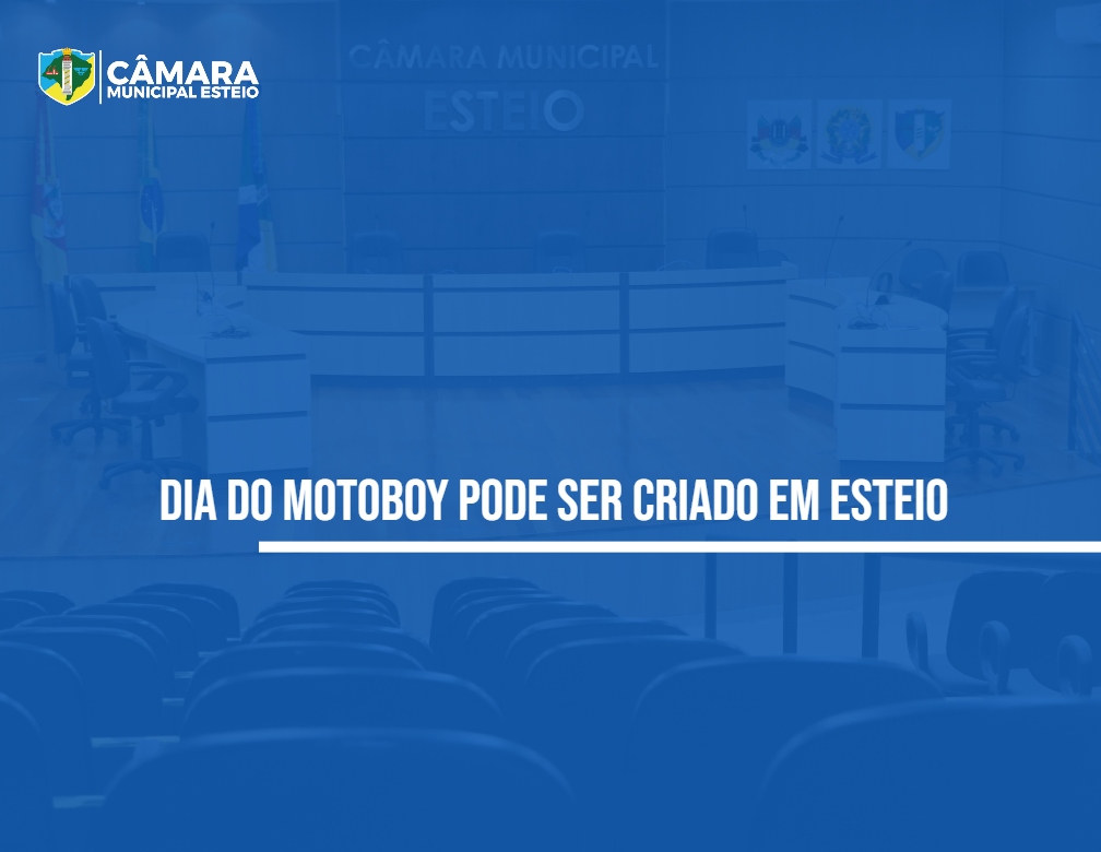 Vereador sugere a criação do Dia do Motoboy