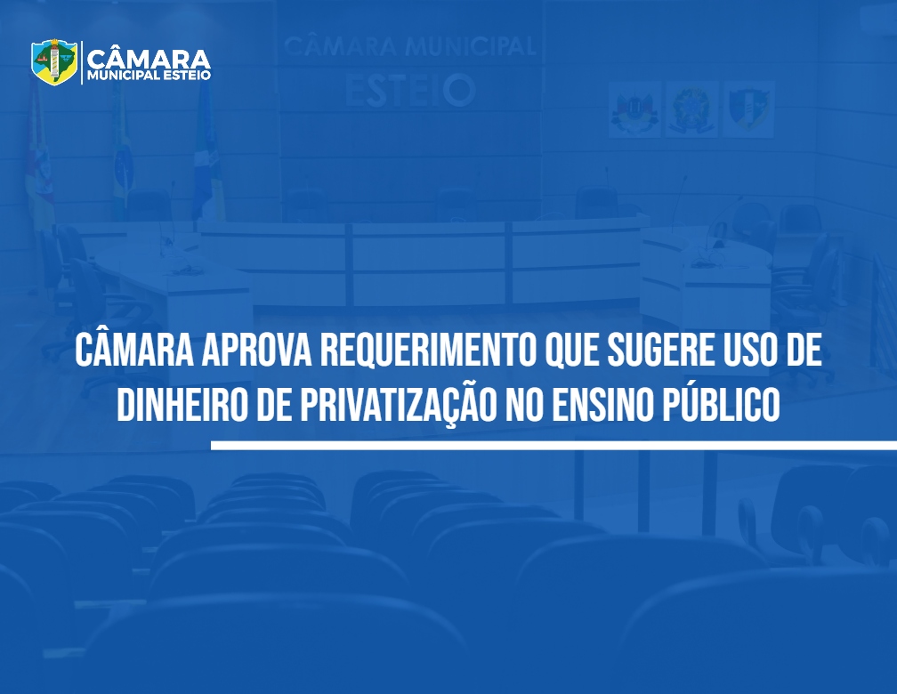 Vereador sugere o uso de recursos da venda da Corsan para ensino público