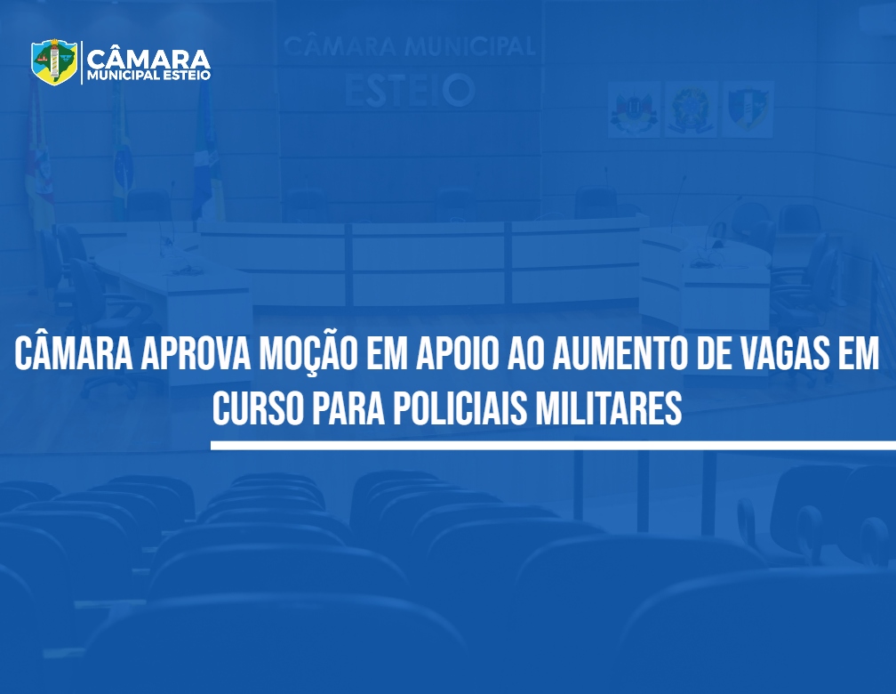 Vereadores aprovam moção em apoio aos brigadianos