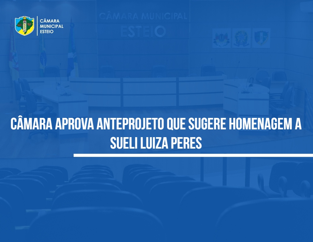 Vereadores aprovam proposta de mudança de nome do Cras da Vila Olímpica