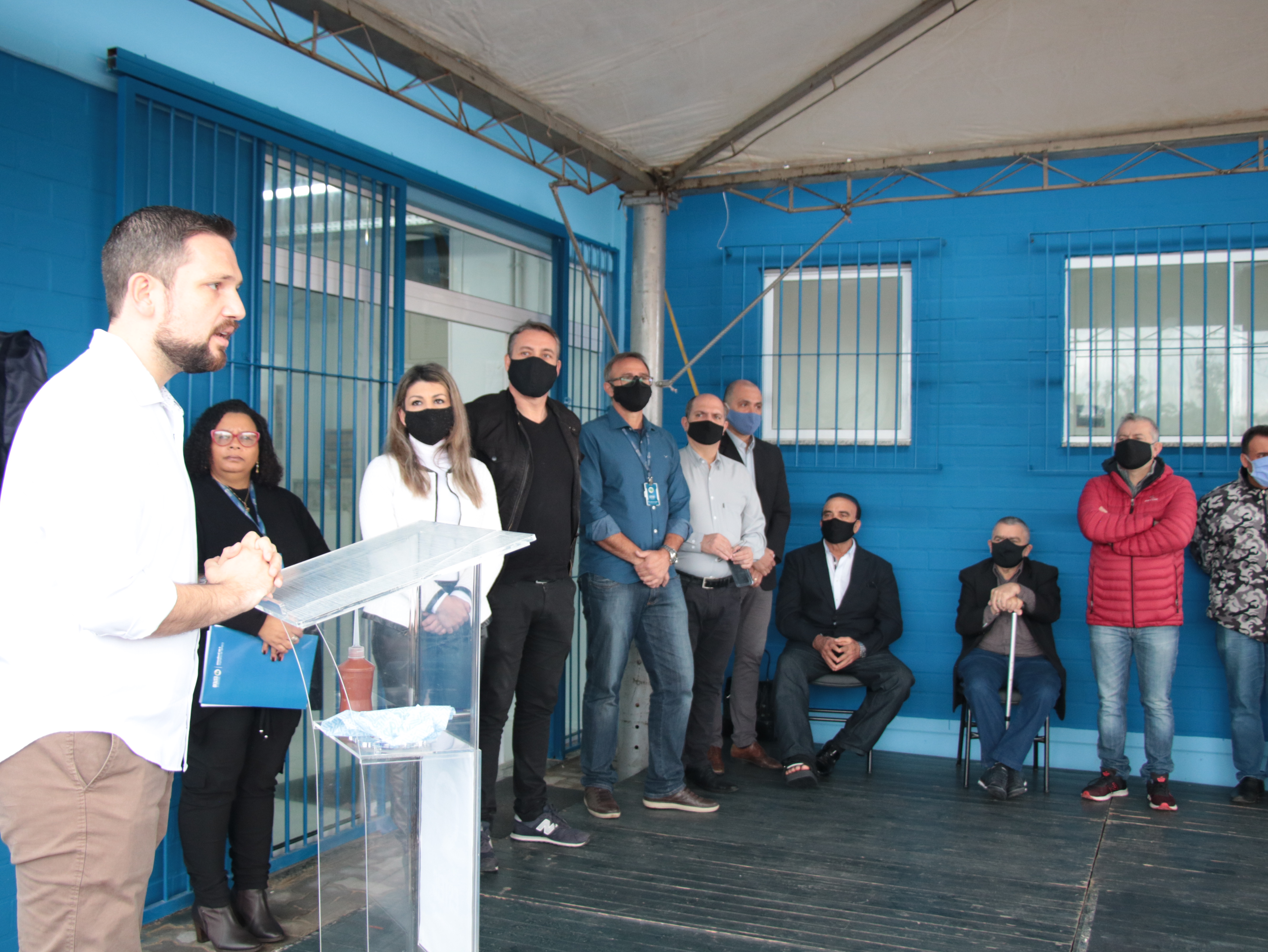 Vereadores participam de inauguração de UBS no bairro Três Marias